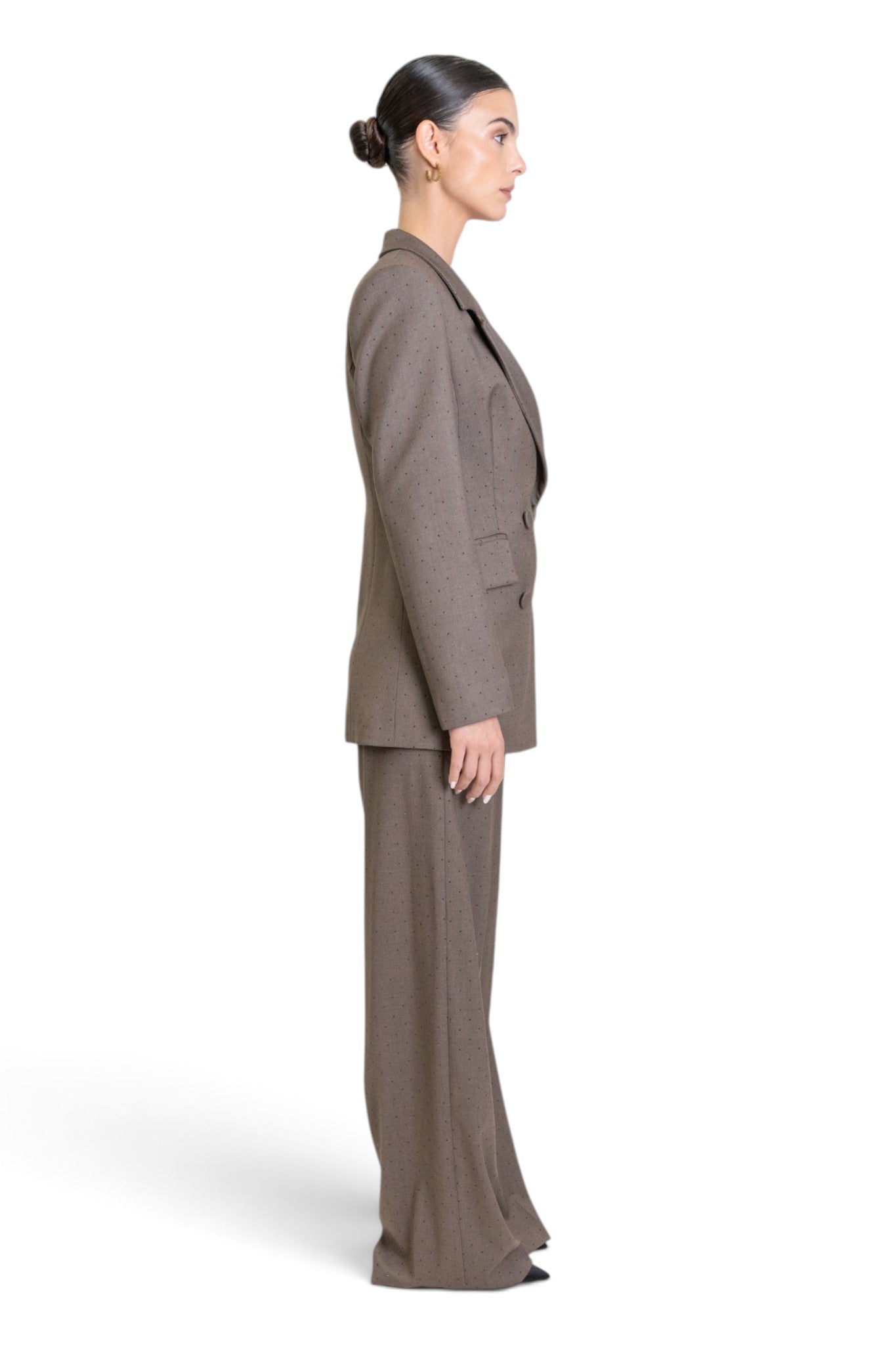 TAILLEUR DOPPIOPETTO CON STRASS