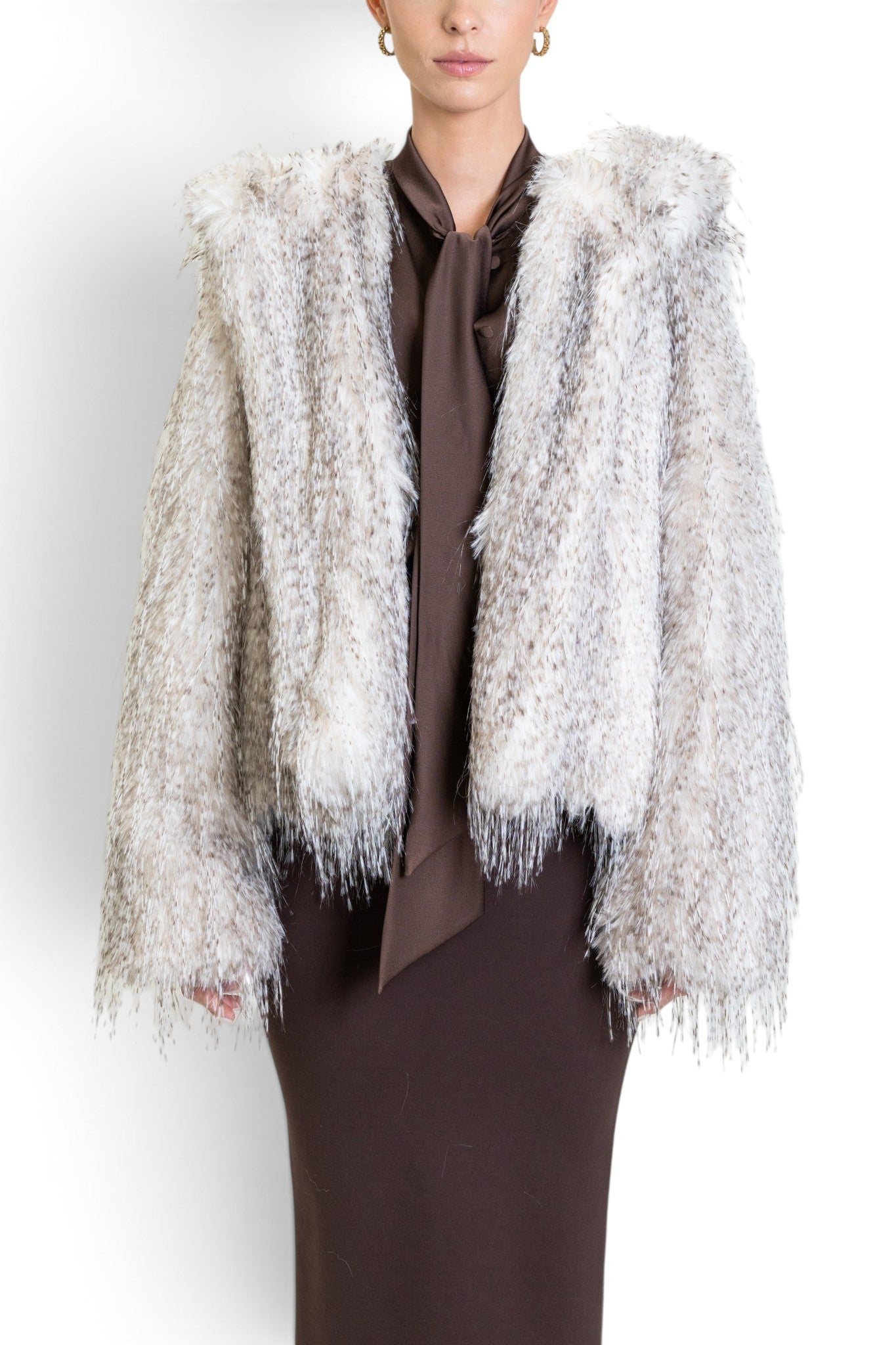 GIACCA BOMBER IN ECO-PELLICCIA