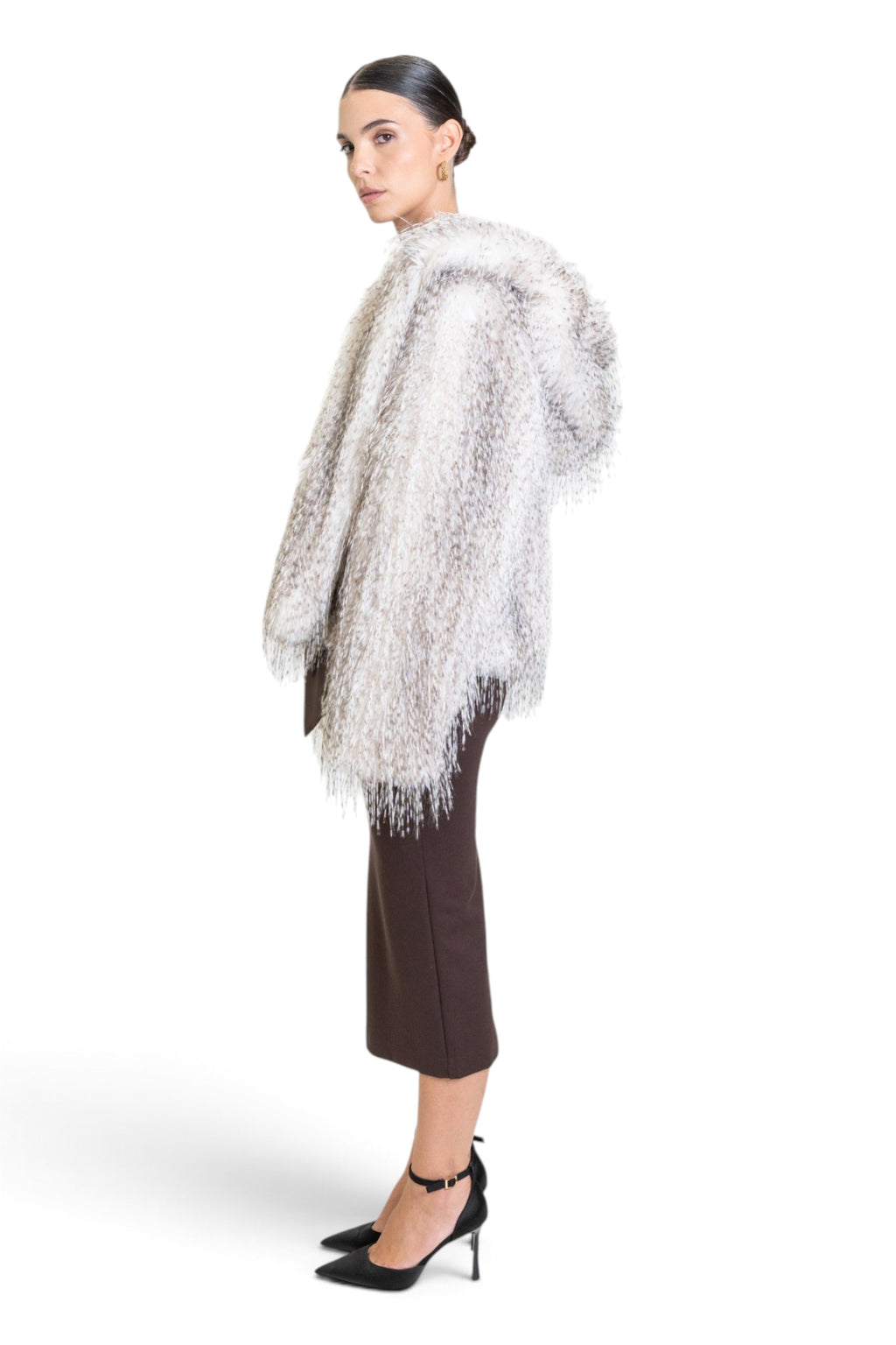 GIACCA BOMBER IN ECO-PELLICCIA
