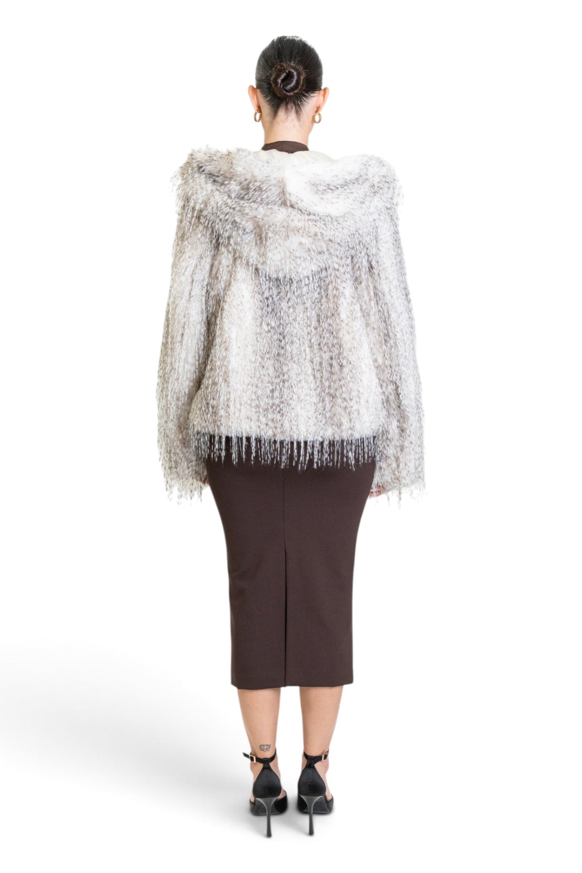 GIACCA BOMBER IN ECO-PELLICCIA