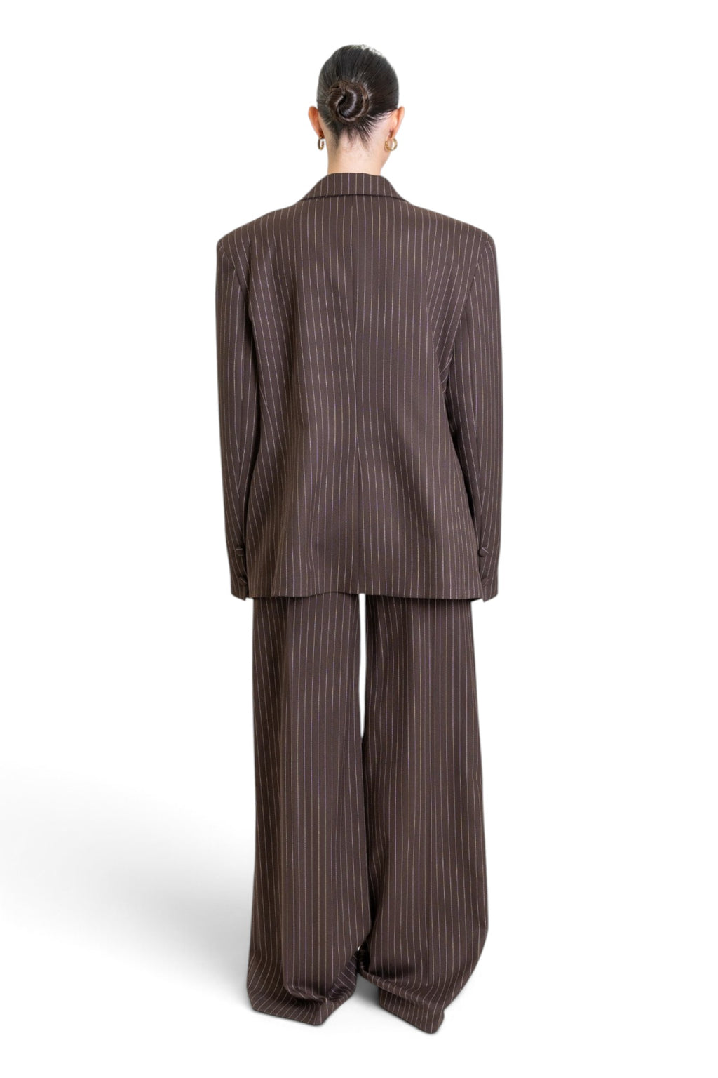 GIACCA OVERSIZE GESSATA CON APPLICAZIONI JEWEL
