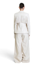 GIACCA IN ECO-PELLE CON FRANGE